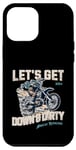 iPhone 15 Plus Motocross Fever s Let's Get Down & Dirty s Dirt Track Case