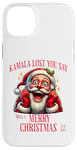 iPhone 14 Plus Kamala Lost Merry Christmas - Funny Christmas 2024 Election Case