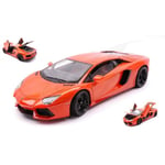 [FR] Welly LAMBORGHINI AVENTADOR LP700 2011 ORANGE ARGOS 1:18 - WE18041O