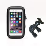 Waterproof  Motorcycle Bikes Bicycle Handlebar Mount Holder Upto 5.5 inch Phones