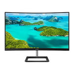 MMD-MONITORS & DISPLAYS Philips E-line 272E1CA - Écran LED incurvé 27" 1920 x 1080 Full HD (1080p) @ 75 Hz VA 250 cd/m² 3000:1 4 ms HDMI, VGA, DisplayPort haut-parleurs noir texturé