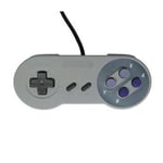 Manette de Jeu Grise pour Console Nintendo Super NES SNES