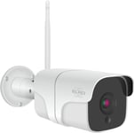 ELRO CO7000 Caméra de sécurité extérieure WiFi IP avec détecteur de Mouvement et Vision Nocturne - Caméra de Surveillance Full HD 1080P - Étanche IP66