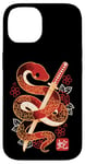 Coque pour iPhone 14 Year of the snake chinese zodiac mignon kawaii snake 2025