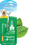 TropiClean Fresh Breath Dog Teeth Cleaning Oral Care Kit - Breath Freshener Den