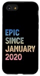 Coque pour iPhone SE (2020) / 7 / 8 5e anniversaire garçons filles épique depuis août 2020