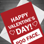 Happy Valentines Day Card Funny Rude Humour Card For Boyfriend Girlfriend