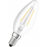 Ampoule led - E14 - Cool White - 4000 k - 2,50 w - remplacement pour 25-W-Incandescent bulb - clair - led Retrofit classic b - Osram