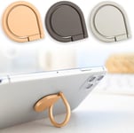 Anneaux Support Téléphone Universel Rotation 360 En Métal | Plus De 10 Modeles | Bague Doigt Pour Smartphone | Couleur : Marron (Zring Marron).[G40]