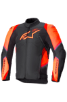 Alpinestars T-SP 1 V2 Waterproof MC-Jacka Svart-Röd Fluo""