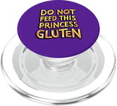 Royal Gluten-Free Do Not Feed This Princess Gluten Dietary PopSockets PopGrip for MagSafe