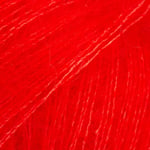 Kid- Silk Uni Color Garn Mohair Silke 25 g Hot Red 61 Drops