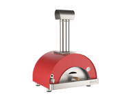 Oveneat GRX-1VR Red Gas Single Pizza Oven with Stainless Steel Door includes Pizza Peel