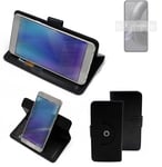 For Motorola Edge 30 Neo protective case black cover bag wallet flipstyle Case C