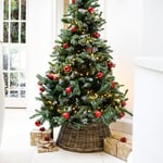 Wicker Round Tree Skirt Round Natural H26cm W60cm