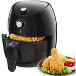 Hayden - Friteuse à air chaud 1500 w, 3,5L. Minuterie et thermostat, panier anti-adhérant, arrêt automatique. Sans bpa, facile à nettoyer. - Aigostar