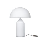 Oluce Atollo large 235 bords/golvlampa glas Opal