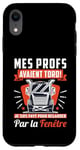 Coque pour iPhone XR Routier Papy Camion Humour idée Cadeau Papa Routier Retraite