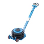 KATSU Air Bag Jack 11000lbs 5 Ton Capacity Pneumatic Jack, Heavy Duty Quick Car Lifting Jack, Triple Bag, with Long Folding Handle and Two Wheels, for Auto Repairing Tyres Changing