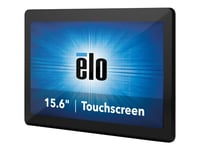 Elo I-Series 2.0 - Alt-I-Ett - Core I5 8500T / Inntil 3.5 Ghz - Vpro - Ram 8 Gb - Ssd 128 Gb - Uhd Graphics 630 - Gigabit Ethernet - 802.11A/B/G/N/Ac, Bluetooth 5.0 - Windows 10 - Monitor: Led 15.6" 1920 X 1080 (Full Hd) Berøringsskjerm - Svart