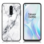 Fantasy Marmor OnePlus 8 skal - Vit