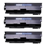 Kompatibel Epson AcuLaser M2000/2010 BK combo pack 3 stk Toner (24000 sidor)