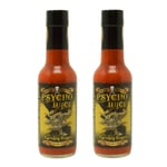 Dr Burnorium 2x Psycho Juice 70% Carolina Reaper Pepper Hot Spicy Chilli Sauce