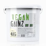 TBPC Vegan Gainz - 4kg - Plant Based Protein Powder, Mass Gainer - Vanilla