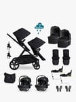 Cosatto Wow XL Carrycot, Pushchair, Acorn i-Size Car Seat and Base with Accessories Everything Twin Bundle