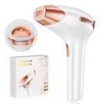 Épilateur Lumière Pulsée, IPL Épilateur Laser avec Fonction 3-en-1 et 21J et 9 Niveaux d'énergie, 600NM-1200NM Épilation laser pour Femme et Homme, Visage, Corps