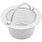 Sollbry Panier Rond pour Skimmer de Piscine Hors Sol - Diam 16 cm - Blanc