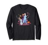 Disney Princess Frozen Elsa Anna Olaf Sven and Kristoff Fall Long Sleeve T-Shirt