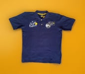 Polo Le Tour de France Allez Allez/ Produit Officiel Cyclisme Collector Bleu XXL