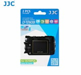 JJC LCP-TGTRACKER LCD Screen Protector Guard Film for Olympus Stylus TG-Tracker