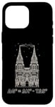 Coque pour iPhone 16 Pro Max Formule d'énergie libre Cathédrale Physique Mathématiques