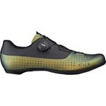 Fizik R4 Tempo Overcurve Clip-in Cycling Shoes, Iridescent/Green, Size 37 EU