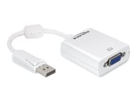 Delock - Vga-Adapter - Displayport (Hane) Till Hd-15 (Vga) (Hona) - 12.5 Cm