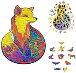 WQF Puzzles Dessin animé Animal Chat en Forme Unique, Puzzle en Bois, pièces de Puzzle Enfants Jouet Cadeau pour Jeu de Table en Famille -