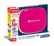 Clementoni- Sapientino – Il Mio Primo Laptop Pink – Jouet Portable 4 Ans, Centre d'activités et Ordinateur éducatif pour Enfants (Version en Italien), 16403, Multicolore, Large