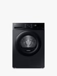 Samsung DV90CGC0A0ABEU Freestanding Heat Pump Tumble Dryer, 9kg Load, Black