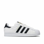 Men's Adidas Originals Superstar Trainers In White