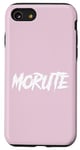 Coque pour iPhone SE (2020) / 7 / 8 Morute Aesthetic Poupée effrayante + Mignon Horreur Goth Dents