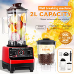 2 Cups Blender Smoothie Milkshake Maker Ice Crusher Mixer Coffee Grinder Fruit