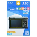 JJC LCP-AW1 LCD Guard Film Camera Screen Display Protector for Nikon AW1 DSLR