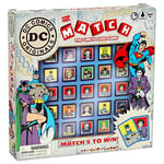 Top Trumps DC Comics Match The Crazy Cube Game, play with 15 of your favourite characters including Batman, Superman, Wonder Woman, Darkseid and the Joker, gift and toy for Boys and Girls Aged 4.