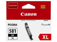 Canon CLI-581BK XL - XL-størrelse - svart - original - blekkbeholder