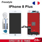 Écran Lcd Pour Iphone 8 Plus Blanc Assemblé