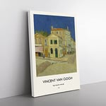 Big Box Art The Yellow House Vincent Van Gogh Canvas Wall Art Print Ready to Hang Picture, 76 x 50 cm (30 x 20 Inch), Exhibition