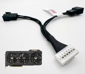 Asus RTX 3060 3070 3080 Ti 3090 TUF 7 Pin PWM Adapter Deshroud Cable