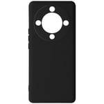 Avizar Coque pour Honor Magic 5 Lite 5G Semi-rigide Soft-touch Anti-traces Noir